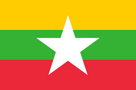 Myanmar Flag-3' x 5' Indoor Flag-0