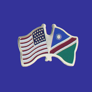 USA+Namibia Friendship Pin-0
