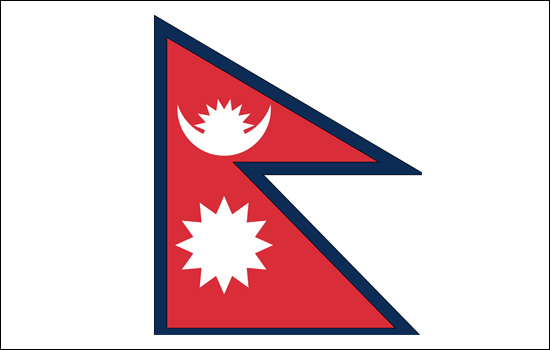 Nepal Flag-3' x 5' Indoor Flag-0