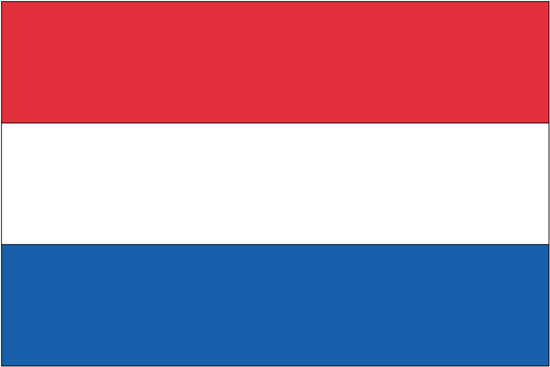 Netherlands Flag-4" x 6" Desk Flag-0