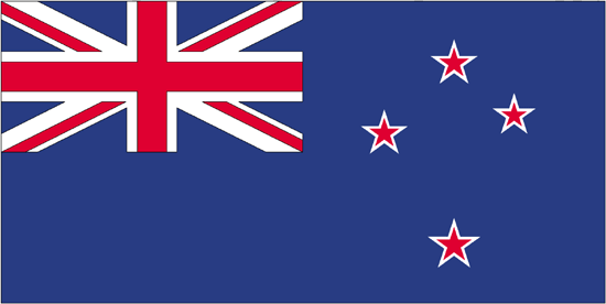 New Zealand Flag-4" x 6" Desk Flag-0
