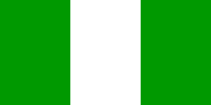 Nigeria Flag-3' x 5' Indoor Flag-0