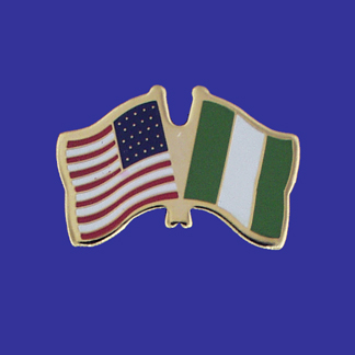 USA+Nigeria Friendship Pin-0