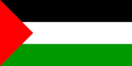 Palestine Flag-4" x 6" Desk Flag-0