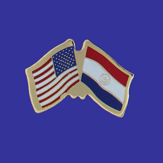 USA+Paraguay Friendship Pin-0