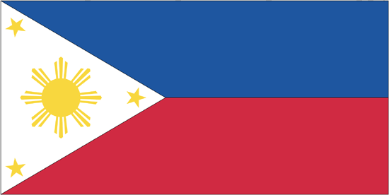 Philippines Flag-3' x 5' Indoor Flag-0