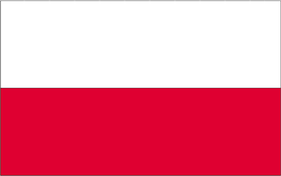 Poland Flag-3' x 5' Indoor Flag-0