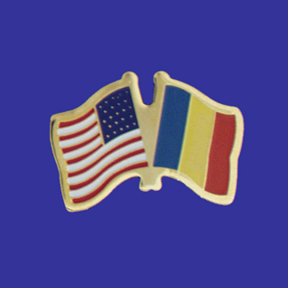 USA+Romania Friendship Pin-0