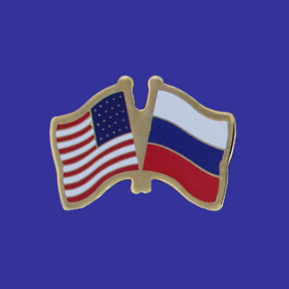USA+Russia Friendship Pin-0