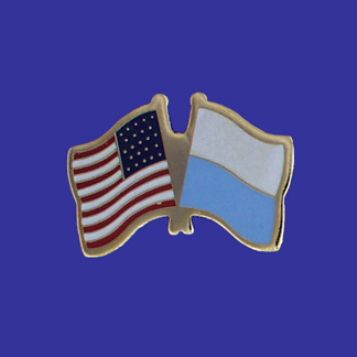 USA+San Marino Friendship Pin-0