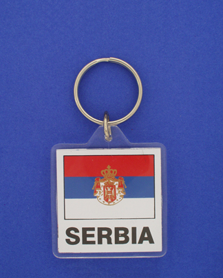 Serbia Keychain-0