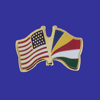 USA+Seychelles Friendship Pin-0