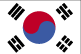 South Korea Flag-4" x 6" Desk Flag-0