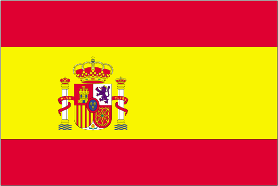 Spain Flag-4" x 6" Desk Flag-0