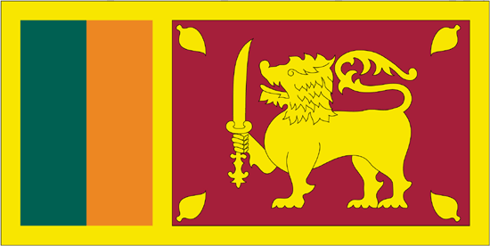 Sri Lanka Flag-3' x 5' Outdoor Nylon-0