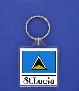 St. Lucia Keychain-0