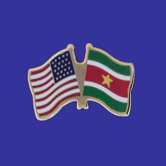 USA+Suriname Friendship Pin-0