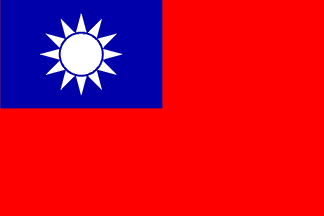 Taiwan Flag-3' x 5' Indoor Flag-0