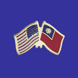 USA+Taiwan Friendship Pin-0