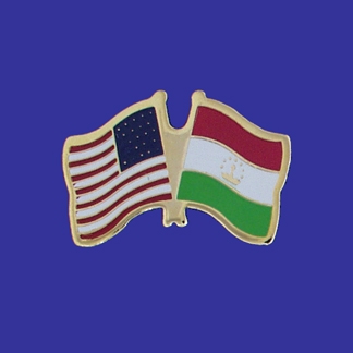 USA+Tajikistan Friendship Pin-0