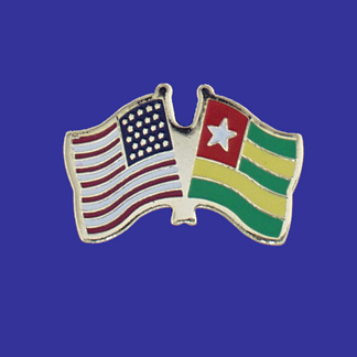 USA+Togo Friendship Pin-0