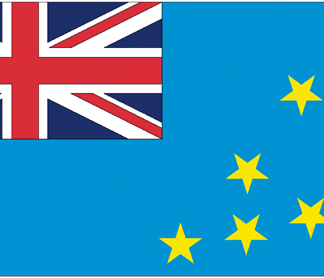 Tuvalu Flag-3' x 5' Outdoor Nylon-0
