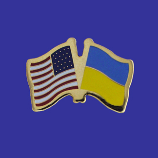 USA+Ukraine Friendship Pin-0