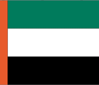 United Arab Emirates Flag-3' x 5' Outdoor Nylon-0
