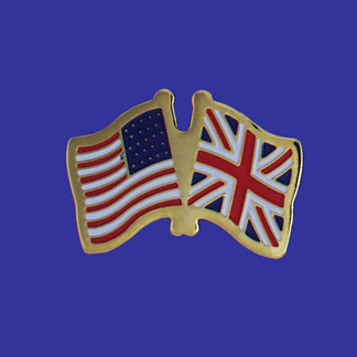 USA+United Kingdom Friendship Pin-0