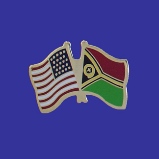 USA+Vanuatu Friendship Pin-0
