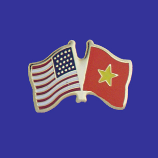 USA+Vietnam Friendship Pin-0