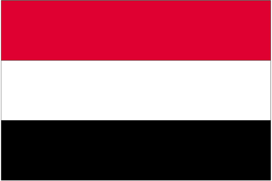Yemen Flag-3' x 5' Indoor Flag-0