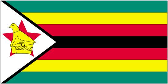 Zimbabwe Flag-3' x 5' Indoor Flag-0